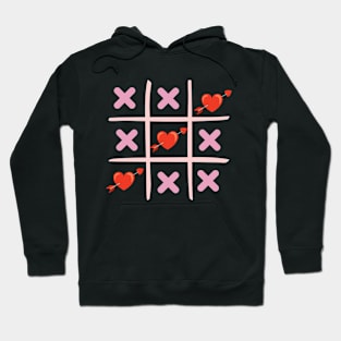 Arrow Through Heart Valentines Day Hoodie